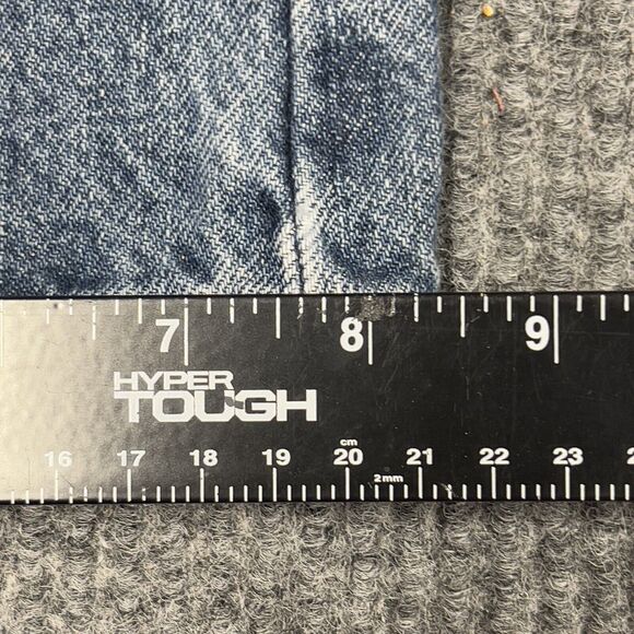 Wrangler Jeans Men 38x32 Blue Denim Pants Straight Leg Regular Fit Cotton Mexico - Picture 15 of 16